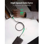 Кабель UGREEN US132 USB 2.0 A Male to Mini 5 Pin Male 0.5m, Black
