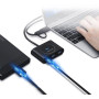 USB Хаб UGREEN CR113 USB 3.0 Hub 0.5m, Black