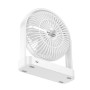 Вентилятор портативный HOCO HX65 Ultra-thin desktop fan, White