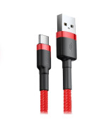 USB Data-Кабель Baseus CATKLF-A09 USB to Type-C 3A 0.5m, Red