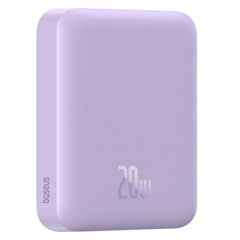 Зовнішній акумулятор Baseus Magnetic Mini Air 6000mAh 20W, Purple