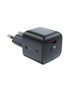 Сетевое зарядное устройство ACEFAST A77 mini PD30W GaN, Black