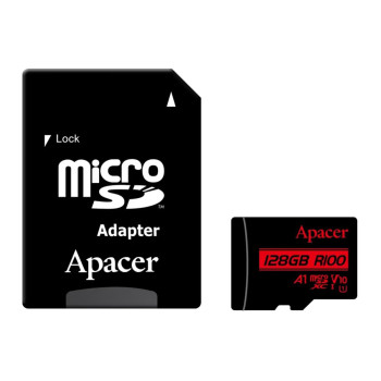 Карта пам'яті Apacer UHS-1 microSDXC 128Gb class 10, Black