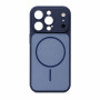Чехол Silicone MAG COVER для iPhone 15 Pro, Dark Blue