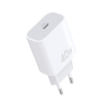 Мережевий зарядний пристрій WUW C280 PD40W, White