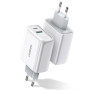 Сетевое зарядное устройство UGREEN CD170 38W Type-C Wall Charger EU, White