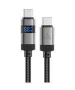 Data - Кабель ACEFAST C15-03 Type-C to Type-C 3A 1.2 м, Black