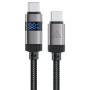 Data - Кабель ACEFAST C15-03 Type-C to Type-C 3A 1.2 м, Black