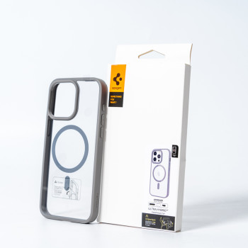 Чехол Spigen Magnetic Color для iPhone 15 Pro, Grey