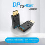 Адаптер Vention HBKB0 DP Male to HDMI Female, Black