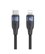 Data - Кабель Usams US-SJ634 U85 Type-C to Lightning 30W 1.2m black