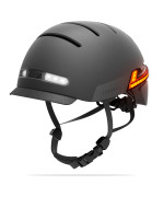Смартшолом Livall BH51M NEO з акустикою, мікрофоном, сигналом та пультом BR80, Black