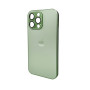 Чохол AG Glass Matt Frame Color для iPhone 14 Pro Max, Light Green