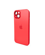 Чохол AG Glass Matt Frame Color для iPhone 15, Red