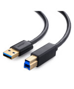 Data-Кабель UGREEN US210 USB 3.0 to BM Print Cable 2m, Black