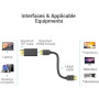 Адаптер Vention HBKB0 DP Male to HDMI Female, Black
