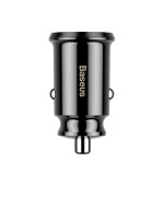 Автомобильное зарядное устройство Baseus Grain 3.1A Car Charger, Black