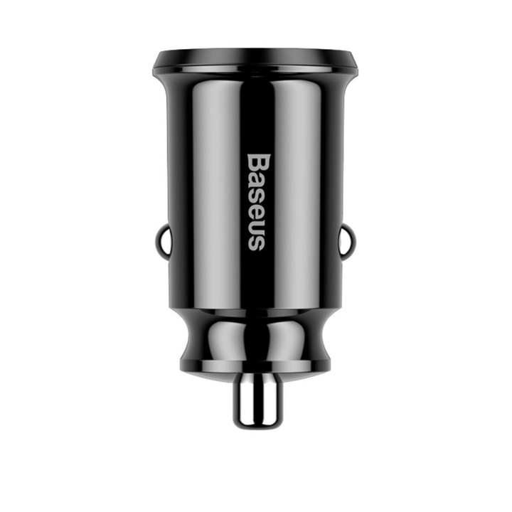Автомобильное зарядное устройство Baseus Grain CCALL 3.1A Car Charger, Black