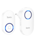 Дверний бездротовий дзвінок HOCO HI25 210 mAh, White