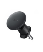 Автомобільний тримач Baseus CW01 Magnetic з підтримкою бездротової зарядки 15W, Cluster Black