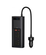Автомобильный инвертор Baseus CRNBQ-A01 In-car Inverter 150W / 220V CN / EU, Black