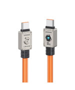 Data - Кабель Usams US-SJ684 Type-C to Type-C 100W 1.2m Оrange