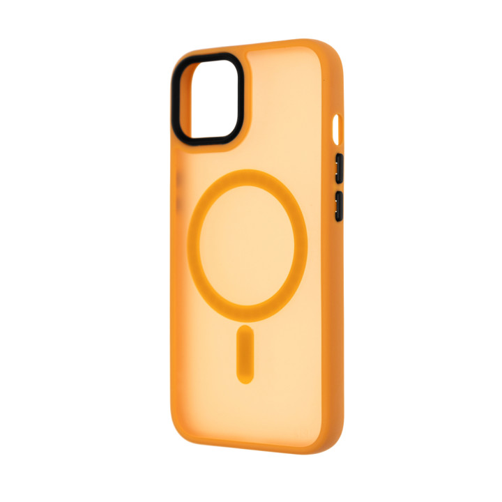 Чохол Cosmic Magnetic Color HQ для iPhone 15, Orange