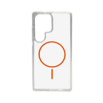 Чехол Cosmic Acrylic Thin Magnetic для Samsung Galaxy S25 Ultra, Orange