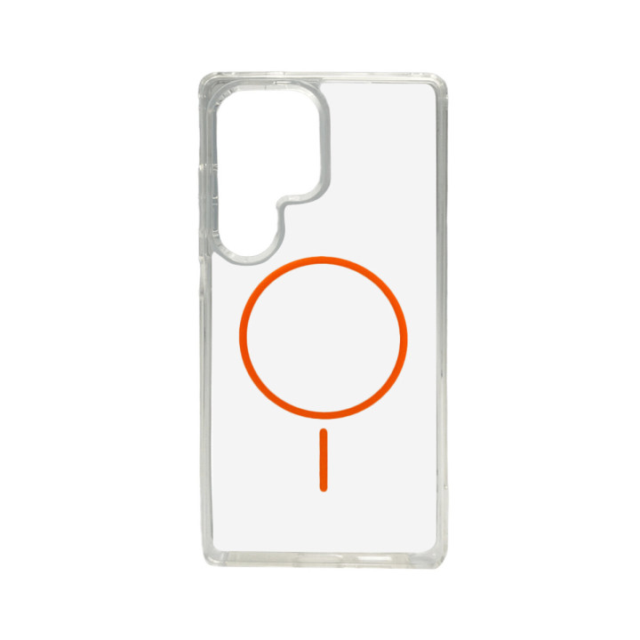 Чохол Cosmic Acrylic Thin Magnetic для Samsung Galaxy S25 Ultra, Orange