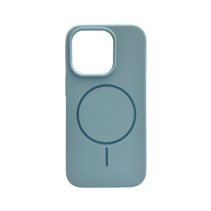 Чохол Cosmic Silicone Case Magnetic для iPhone 14 Pro Max, Sky Blue