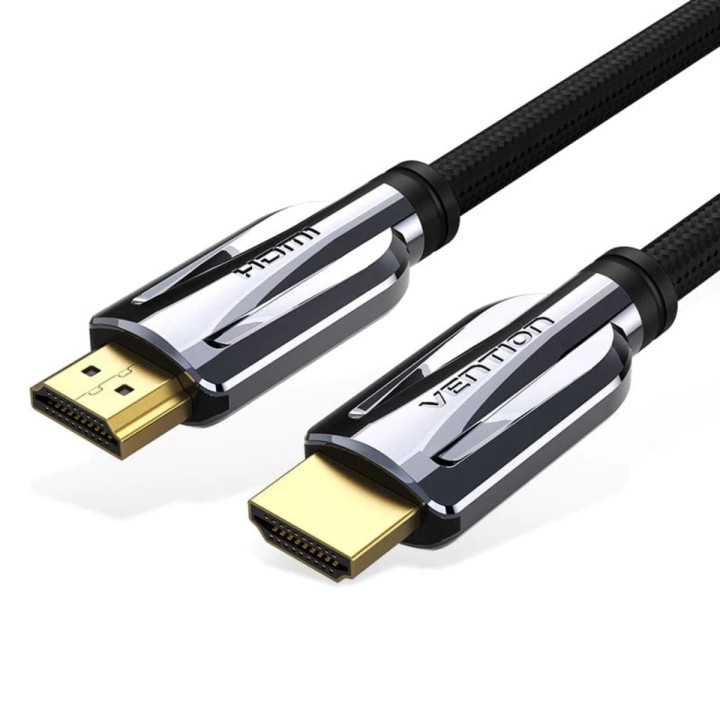 Видео Кабель Vention HDMI-HDMI, 3M, v2.1, 8K 60Hz, 4K 120Hz, 2K 144Hz, 1080P 160Hz (AANBF), Black