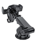 Автомобільний тримач BOROFONE BH38 Magic bay для смартфона, Black