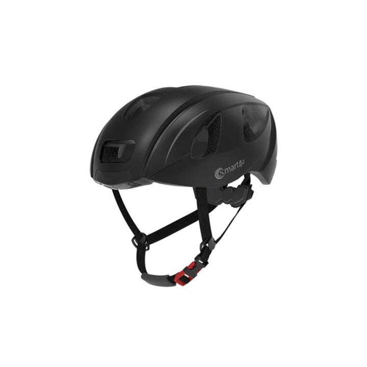 Умный велошлем Smart4u R55 L 58–62 см с Bluetooth акустикой управлением сигналами и подключением к приложению, Black