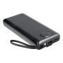 Внешний аккумулятор Power Bank Veger C20 with built-in cables Micro USB / Type C / Lightning 20000 mAh, Black