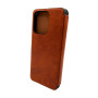 Чохол Leather Premium для Xiaomi Redmi Note 14S, Brown
