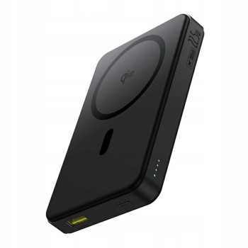 Внешний аккумулятор Power Bank Baseus Airpow Ⅱ Qi2 Magnetic 10000mAh 22.5W, Black