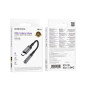 Перехідник BOROFONE BV24 Graceful digital Type-C to 3.5mm, Metal Grey