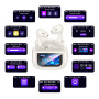 Беспроводные наушники HOCO EQ21 Sandy true wireless ANC+ENC 400mAh, Cloudy White