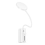 Настільна лампа HOCO HX10 Clip table lamp, White