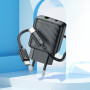 Сетевое зарядное устройство HOCO CS23A Type-C PD30W/USBQC3.0 кабель Type-C to Type-C 1m, Black