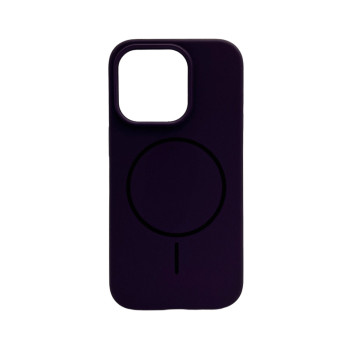 Чохол Cosmic Silicone Case Magnetic для iPhone 15 Pro, Dark Purple