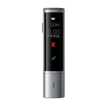 Алкотестер Baseus SafeJourney Pro Series Breathalyzer, Space Grey ( CRCX060014 )