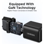 Сетевое зарядное устройство UGREEN X512 20W, Black