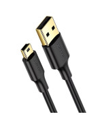 Кабель UGREEN US132 USB 2.0 A Male to Mini 5 Pin Male 0.5m, Black