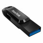 Флешка Flash SanDisk USB 3.1 Ultra Dual Go Type-C 32Gb (150 Mb/s), Black