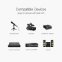 Аудіокабель UGREEN AV130 Cannon XLR Male to Female Microphone 3m, Black