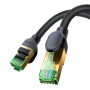 Мережевий кабель Baseus High Speed CAT8 40 Gigabit Ethernet Cable 10m, Cluster Black