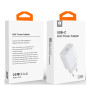 Мережевий зарядний пристрій WUW C280 PD40W, White