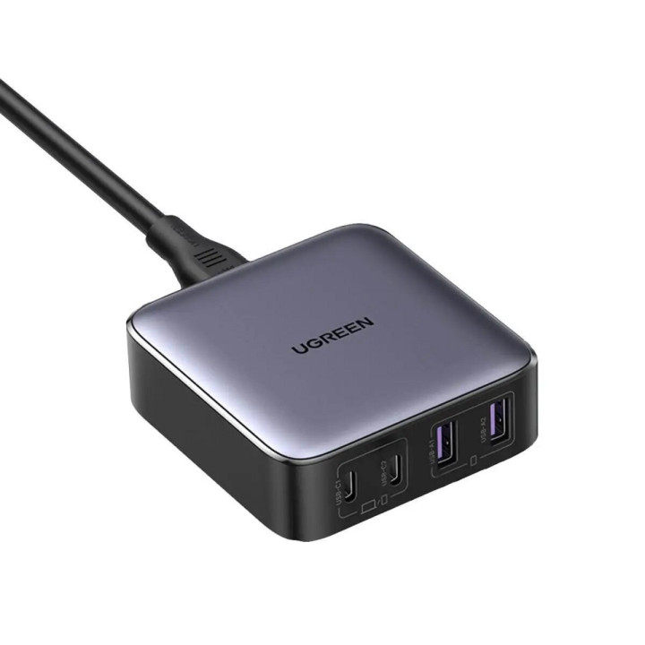 Сетевое зарядное устройство UGREEN CD327 Nexode 65W 3.25A Desktop Charger EU, Black