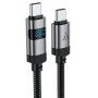 Data - Кабель ACEFAST C15-03 Type-C to Type-C 3A 1.2 м, Black